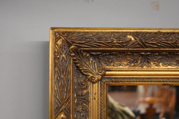 Large Ornate Gilt Framed Mirror - Image 5