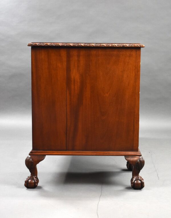 Edwardian Mahogany Desk - Image 8