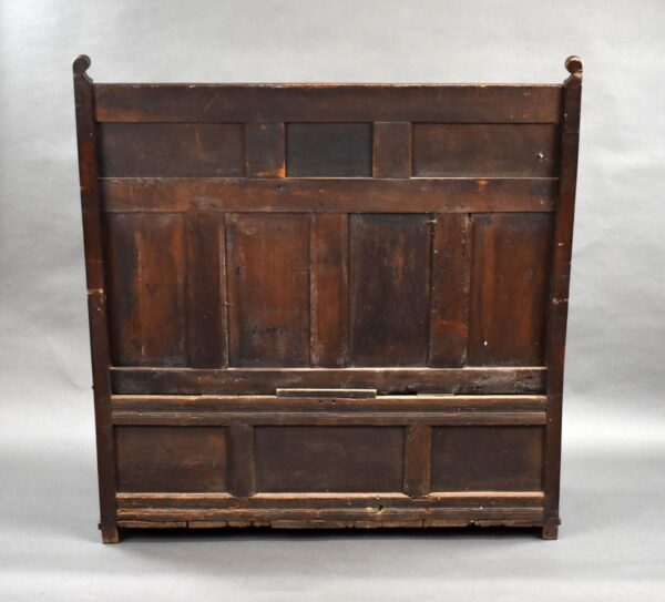 18th Century Carved Oak Settle - Image 3