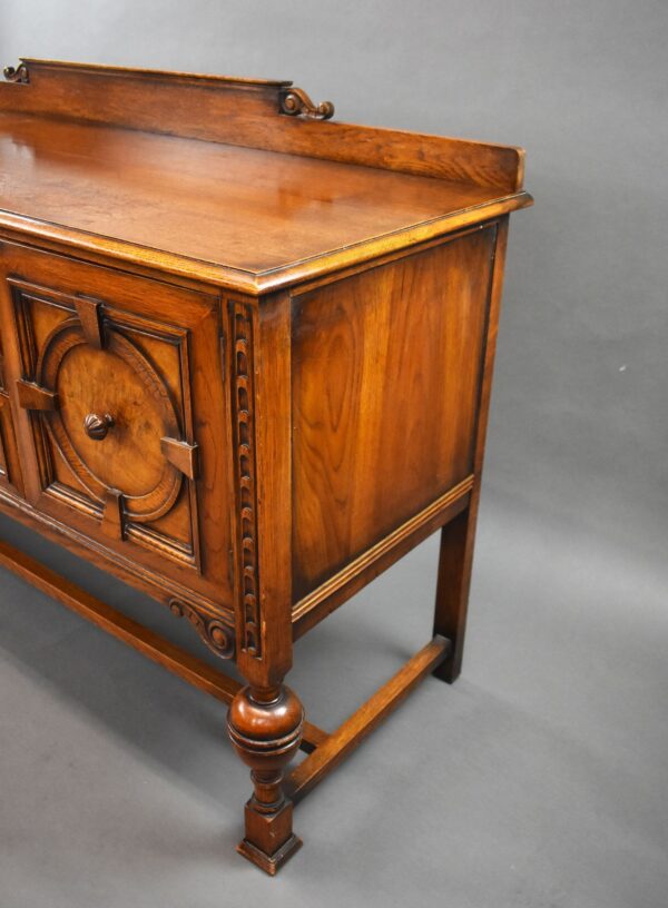 Large Oak Sideboard by Waring & Gillows - Image 2