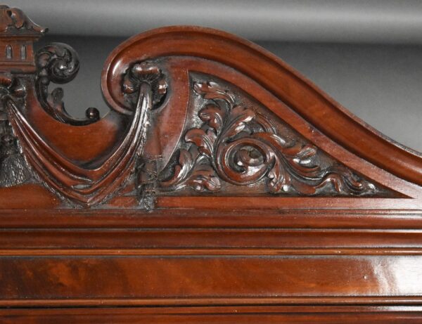 Edwardian Mahogany Display Cabinet - Image 7