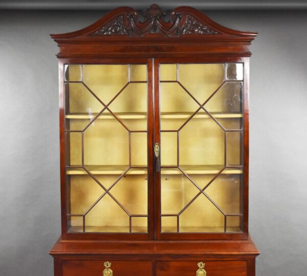 Edwardian Mahogany Display Cabinet - Image 2