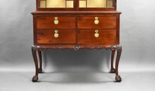 Edwardian Mahogany Display Cabinet - Image 3