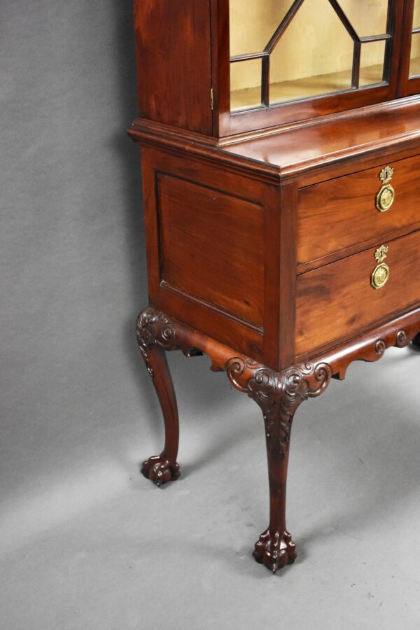 Edwardian Mahogany Display Cabinet - Image 5