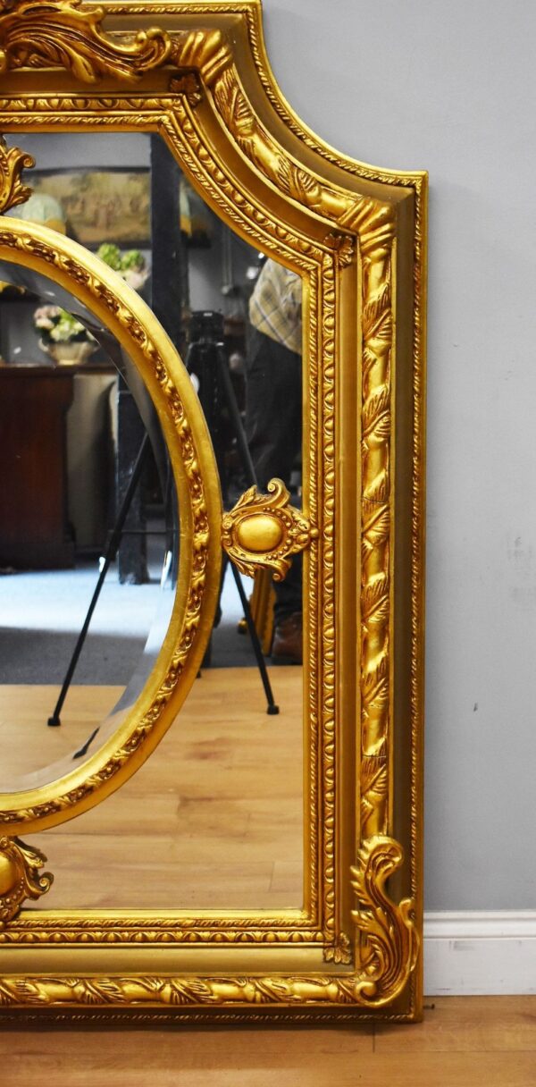 Stunning Large Ornate Wall Mirror - Image 3