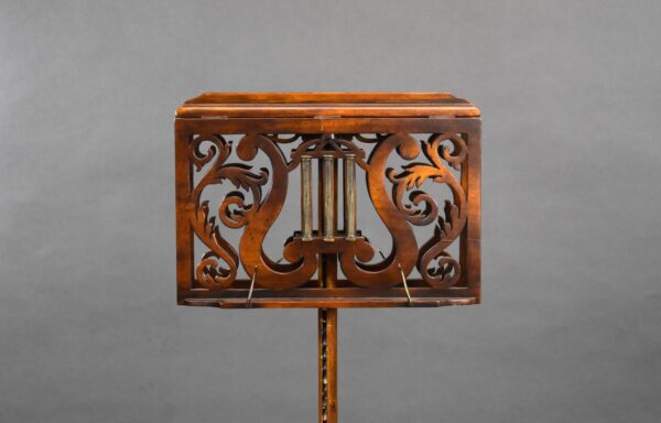 Victorian Mahogany Duet Stand - Image 2