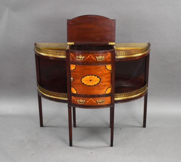 Edwardian Mahogany Inlaid Sideboard