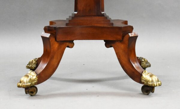 Victorian Burr Walnut Card Table - Image 4