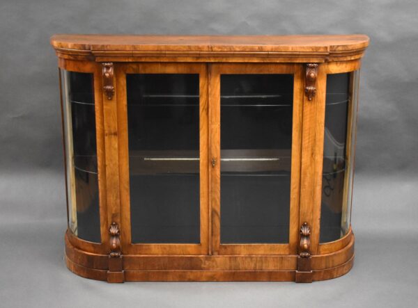 Victorian Burr Walnut Credenza