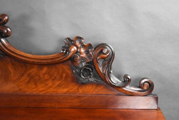 Victorian Flame Mahogany Sideboard - Image 7