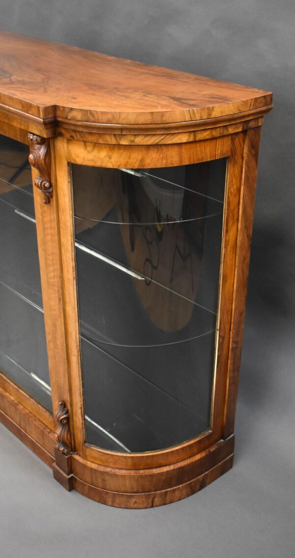 Victorian Burr Walnut Credenza - Image 4