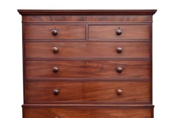 Victorian Mahogany Chest on Chest - Image 2