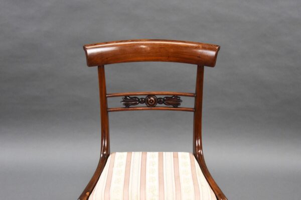 Set of 6 William IV Rosewood Dining Chairs - Image 5