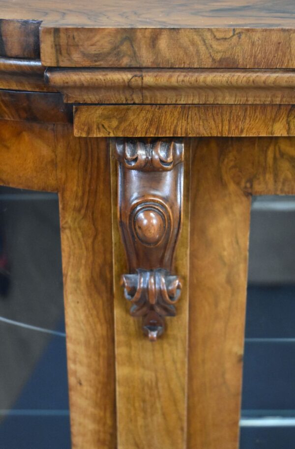 Victorian Burr Walnut Credenza - Image 3