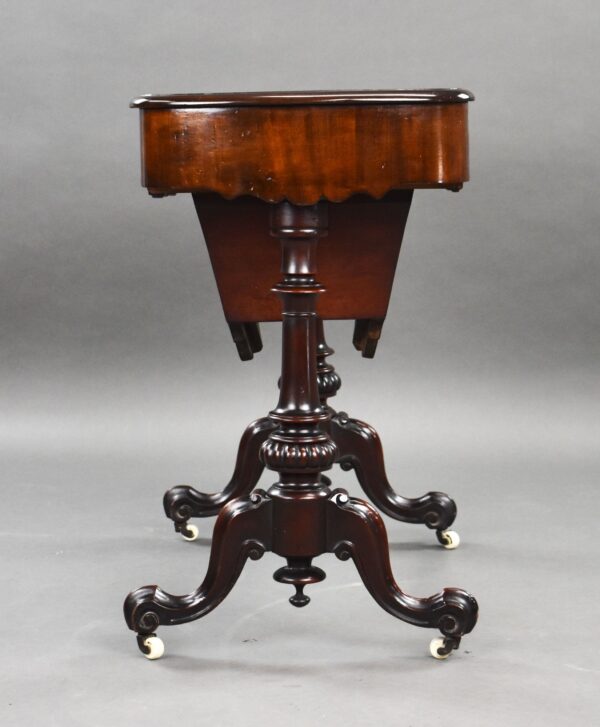Victorian Mahogany Work Table - Image 2