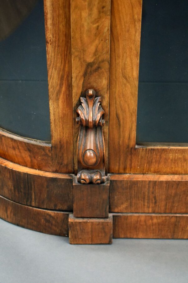 Victorian Burr Walnut Credenza - Image 2