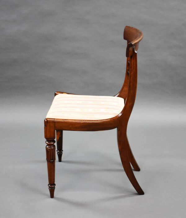 Set of 6 William IV Rosewood Dining Chairs - Image 2