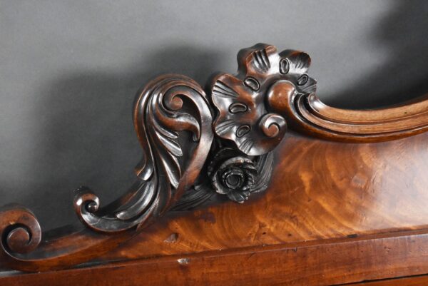 Victorian Flame Mahogany Sideboard - Image 5