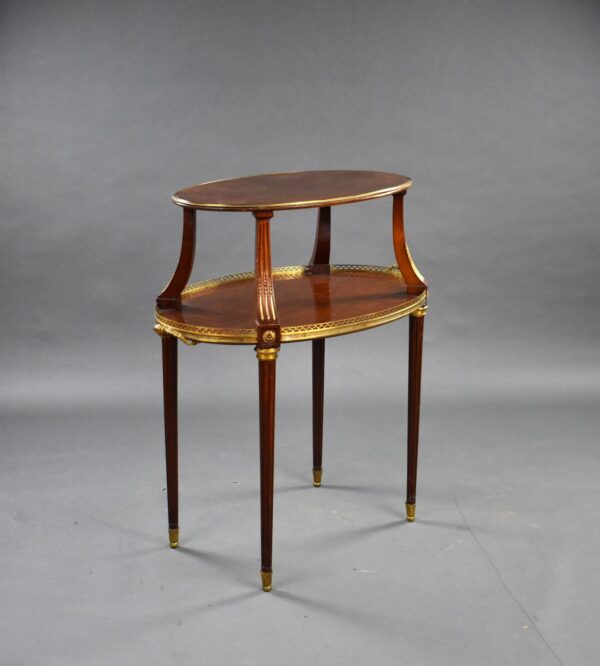 19th Century French Mahogany Etagere