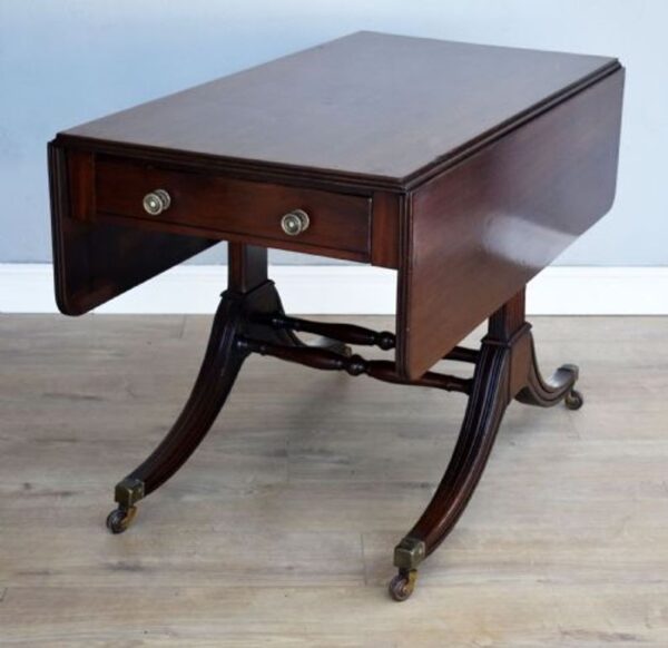 Regency Mahogany Pembroke Table