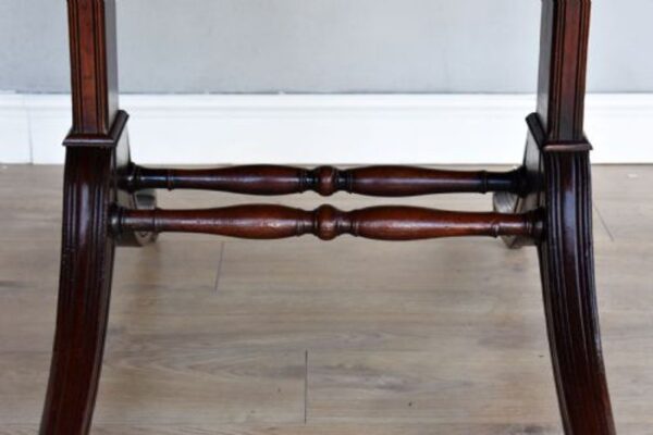 Regency Mahogany Pembroke Table - Image 4