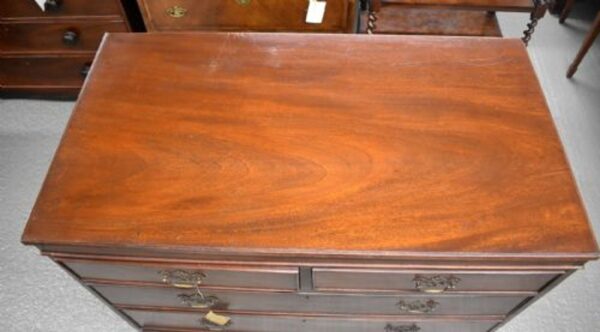 Antique Mahogany Chest of Drawers - Image 5