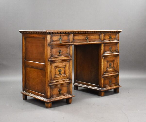 Antique Solid Oak Desk