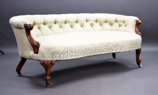 Victorian Walnut Sofa
