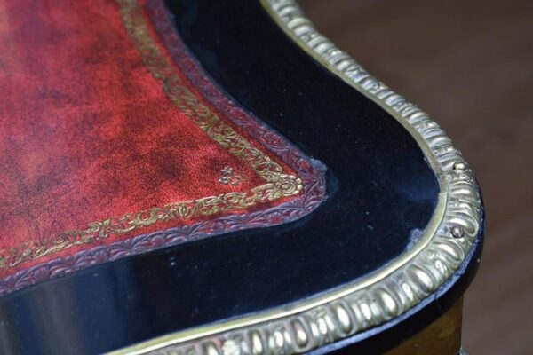 19th Century Ebonised Boulle Bonheur Du Jour - Image 18