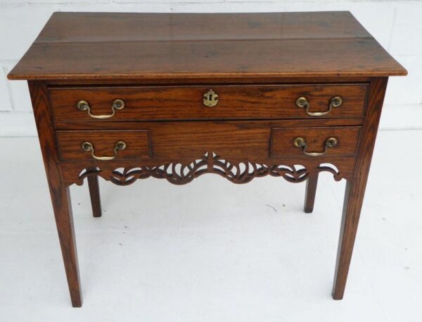 18th Century Oak Lowboy - Image 2