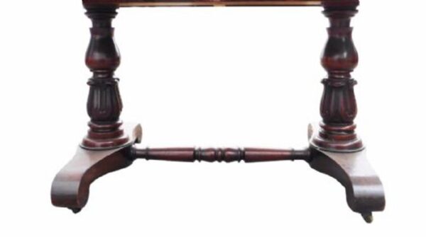 Regency Flame Mahogany Window Table - Image 2