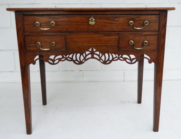 18th Century Oak Lowboy - Image 3