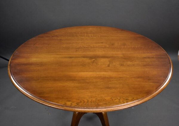 Oak Extending Table and Six Ladder back chairs - Image 3