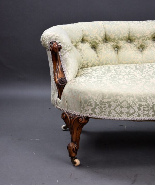 Victorian Walnut Sofa - Image 3