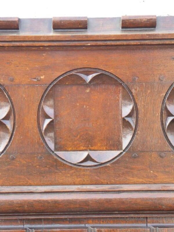 Pair of Victorian Gothic Revival Benches - Image 4
