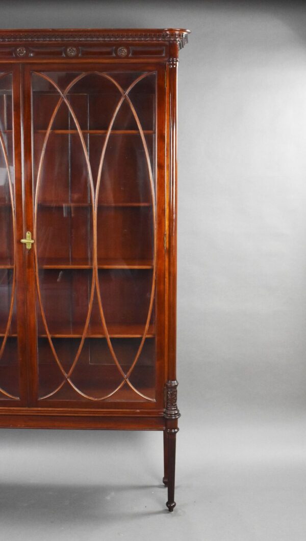 Edwardian Mahogany Display Cabinet - Image 5