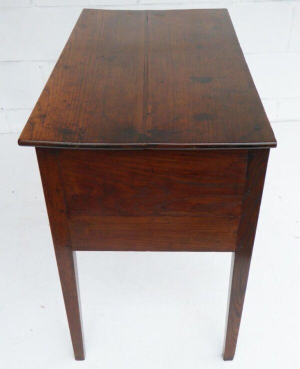 18th Century Oak Lowboy - Image 6