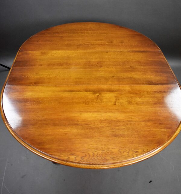Oak Extending Table and Six Ladder back chairs - Image 6