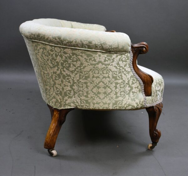 Victorian Walnut Sofa - Image 7