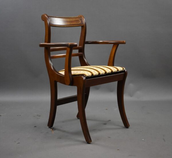 Set of 6 Mahogany Dining Chais - Image 2