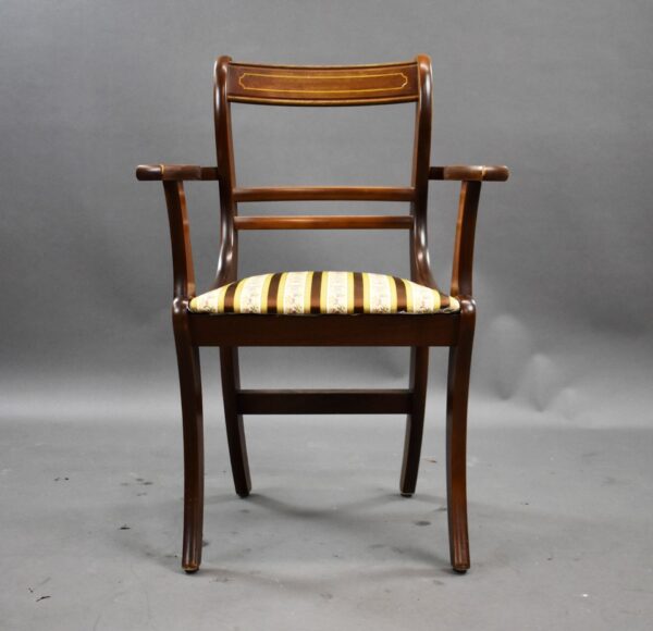 Set of 6 Mahogany Dining Chais - Image 3