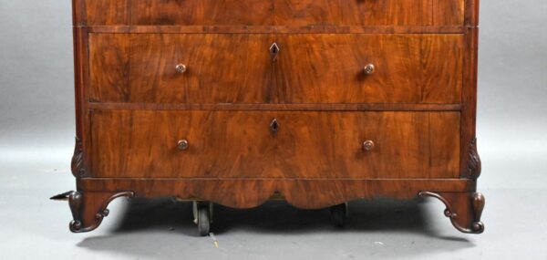 Large 19th Century Walnut Two Section Chest - Image 3
