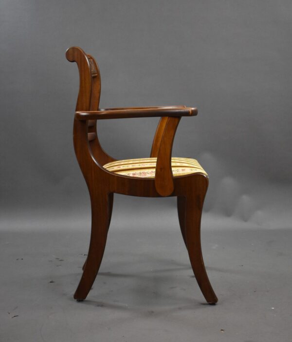 Set of 6 Mahogany Dining Chais - Image 4