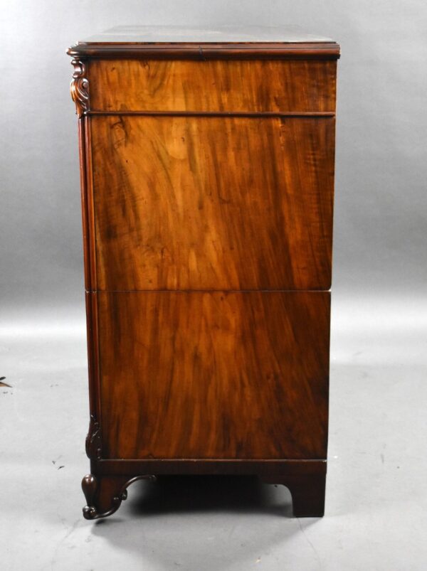 Large 19th Century Walnut Two Section Chest - Image 6