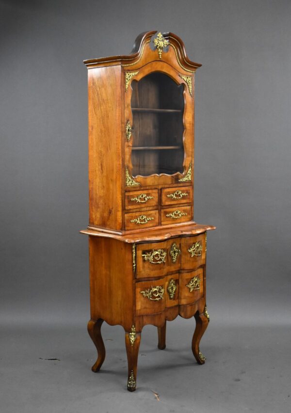 19th Century French Walnut Bonheur Du Jour