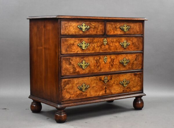 18th Century Burr Walnut Chest of Drawers