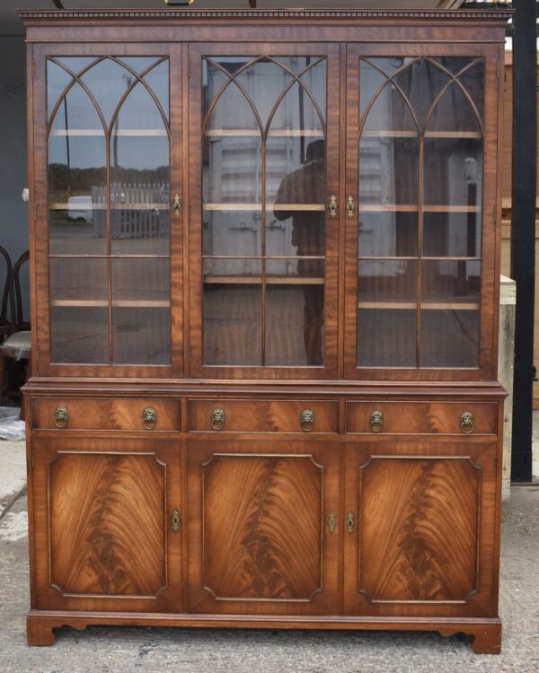Large Mahogany Bookcase - Image 2