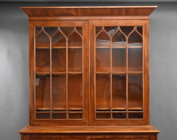 Early Victorian MahoganySecretaire Bookcase - Image 3