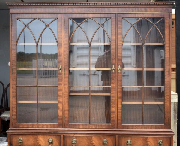 Large Mahogany Bookcase - Image 3