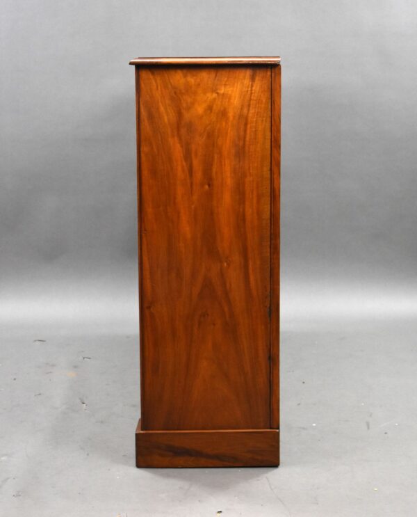 Victorian Walnut Open Bookcase - Image 4